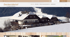 Desktop Screenshot of oberoberstallerhof.com